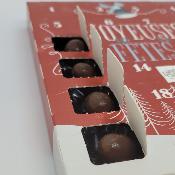 Calendrier de l'Avent billes de chocolat - Grand Format
