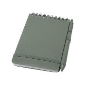 Carnet en plastique océanique A6 avec stylo bille