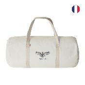 Sac polochon avec tissage en coton