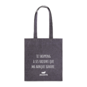 Sac shopping/Tote-bag effet jean