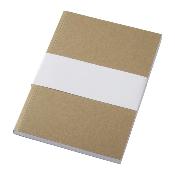 Carnet A5 recyclé à couverture souple - 100 feuilles