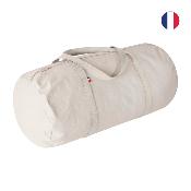 Sac polochon avec tissage en coton