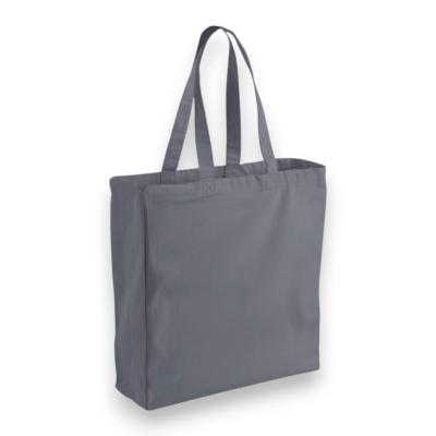 Large sac shopping en coton canvas